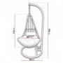 Silla Colgante de Jardin Boho