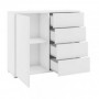 Aparador 1 Puerta + 4 Cajones Gesita K1D4SZ