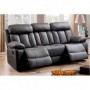 Sofá 3 Lugares Relax c/ Função Manual Madrid (208x97cm)