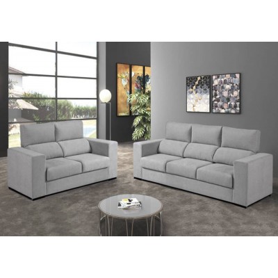 Pack Sofá 3 Plazas Leeds + Sofá 2 Plazas Leeds