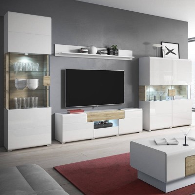 Mueble de Salón Completo Toledo 1 (c/ Luz Led)