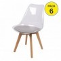 Pack de 6 Sillas Joy (Gris)
