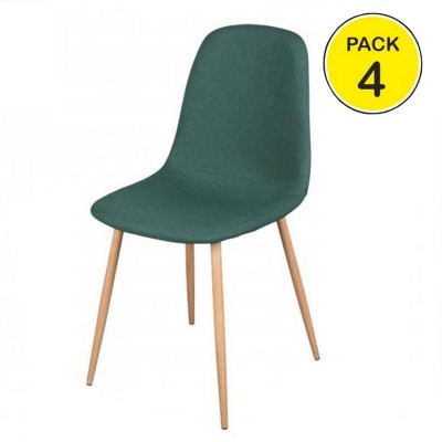 Pack de 4 Sillas Oslo (Verde)