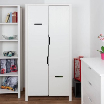 Armario 3 Puertas Batientes + 1 Cajón Tomi