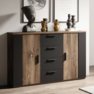 Cómoda 2 Puertas + 4 Cajones Sigma