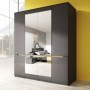 Armario 4 Puertas Batientes c/ Espejo Hektor