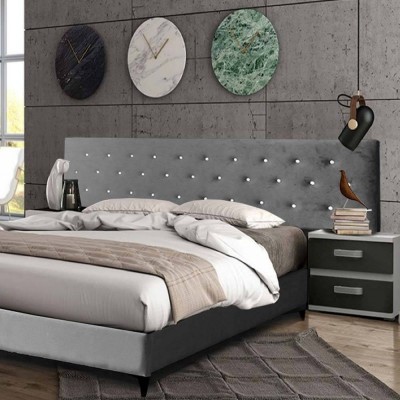 Cabecera Larga de Pared Atenas c/ Cristales (230x60cm)