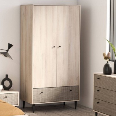 Armario 2 Puertas Batientes + 1 Cajón Saigon