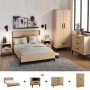 Pack Dormitorio Completo Craft c/ 2 Mesitas de Noche (200x160cm)