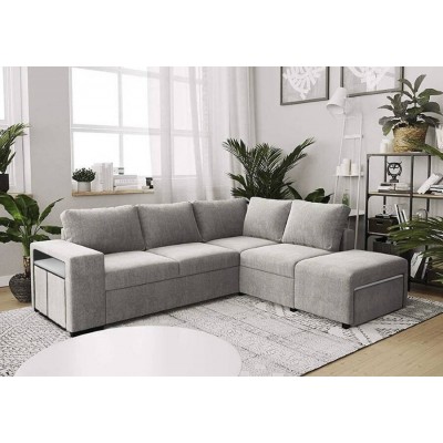 Sofá Canto c/ Cama Love (222x209cm)