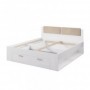 Pack Cama Galaxy (Blanca) + Somier (200x180cm)