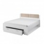 Pack Cama Galaxy (Blanca) + Somier (200x180cm)
