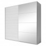 Pack Dormitorio Completo Galaxy (Blanco) c/ Armario (200x160cm)