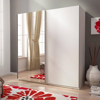 Armario 2 Puertas Correderas c/ Espejo Mika 2