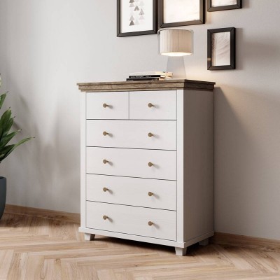 Cómoda 6 Cajones Evora