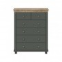 Cómoda 6 Cajones Evora