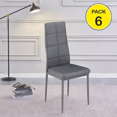 Pack 6 Sillas Axiss (Gris)