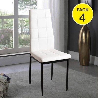 Pack 4 Sillas Alexia (Blanca)