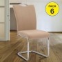 Pack 6 Sillas Austria (Beige)