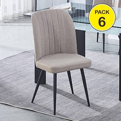 Pack 6 Sillas Rory (Beige)