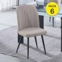 Pack 6 Sillas Rory (Beige)