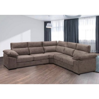 Sofá Esquina c/ 5 Plazas Spring (290x290cm)