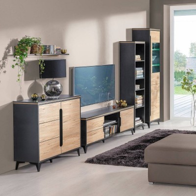 Mueble de Salón Completo Gappa 1 (c/ Luz LED)